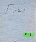Fuji-Fuji FSR, Universal Chucker Instructions Parts and Wiring Manual-FSR-01